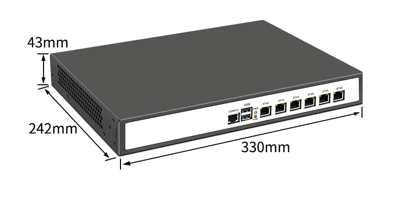 1U Pfsense Soft Routing Mini PC with 6 LAN, Fanless 3855U CPU, 13 Inches Internal Battery – Powerful Processor for VPN, Firewall, and Industrial Router. Description Image.This Product Can Be Found With The Tag Names Barebone Mini PC, Computer Office, Cpu
