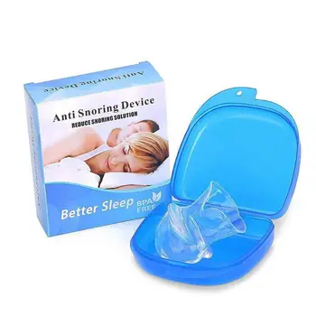 

Tongue Anti Snoring Device Medical Silicone Anti Snore Device Apnea Aid Snore Stopper Tongue Retainer Anti Snoring Mouthpiece