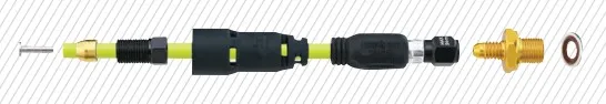 HFA310 JAGWIRE гидравлический шланг Pro Quick-Fit Адаптеры горный велосипед дорожный автомобиль масло давление тормозной части совместимы со всеми моделями - Цвет: HFA310