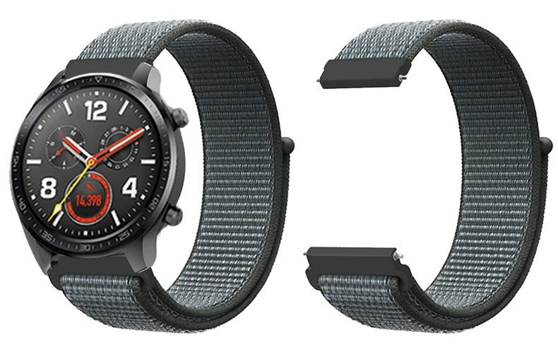 Нейлоновый ремешок для Garmin Vivoactive 3 Music Vivomove HR 645, сменный ремешок для умных часов 20 мм, быстросъемный спортивный ремешок для часов