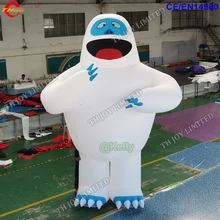 На заказ гигантский надувной Шмель мерзкий Снежный мультфильм для продажи, рождественские надувные шары