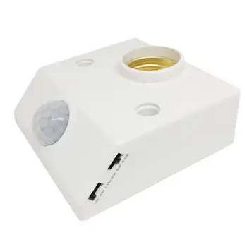 

E27 PIR Infrared Motion Sensor LED Light Lamp Holder LED Lamp Base Socket