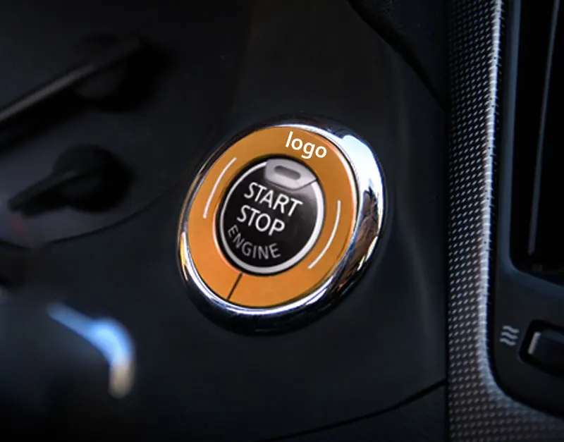 Для Infiniti Q50 ключ крышка Start Stop ключ корпус металлический пластик интерьер Tirm Q50 Q50L QX60 Наклейка Автомобильные Запчасти для украшения