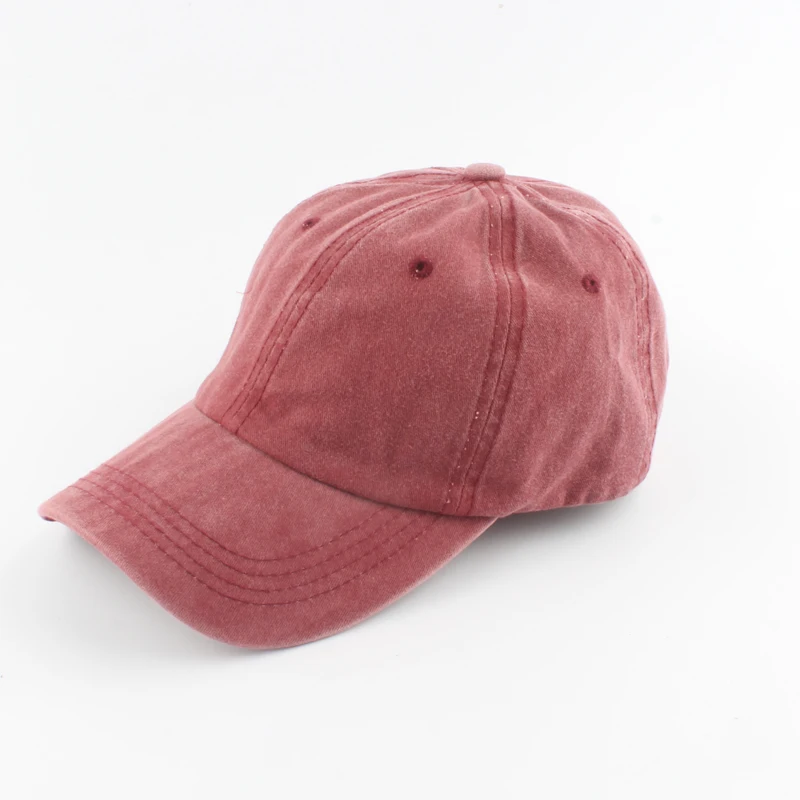 Хлопок вымытая винтажная детская бейсбольная Кепка Snapback детская хип-хоп девочки-мальчики бейсболка
