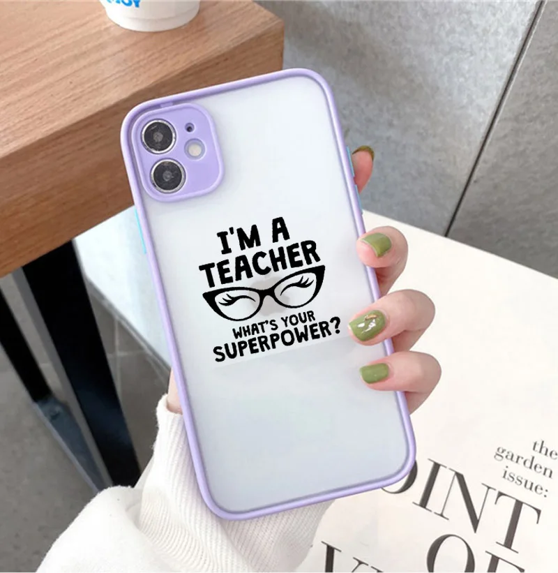 Carcasa Iphone 8 Plus Teacher  Phone Case Iphone 6 Teacher - Phone Case  Iphone 12 11 - Aliexpress