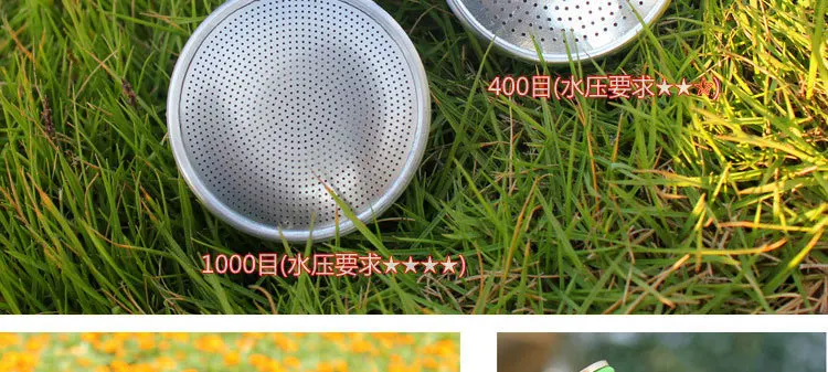 Hong chen 400-2000 Сетка deconctable сопло длина Распылитель душ рассада для парника орошения алюминиевого сопло из сплава
