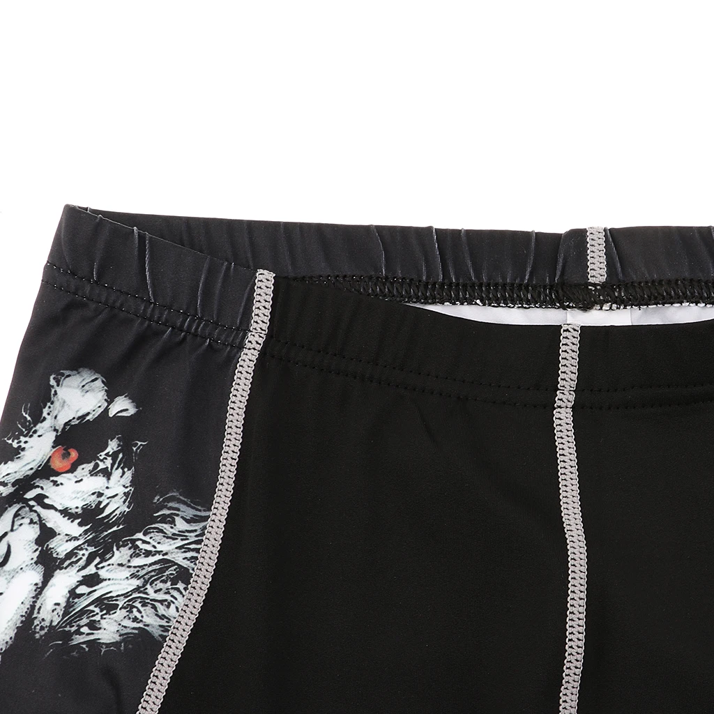 Compression T-shirt Pants Workout Fitness Tights Leggings Rash Guard for Men Basketball Bodybuilding Hiking Running