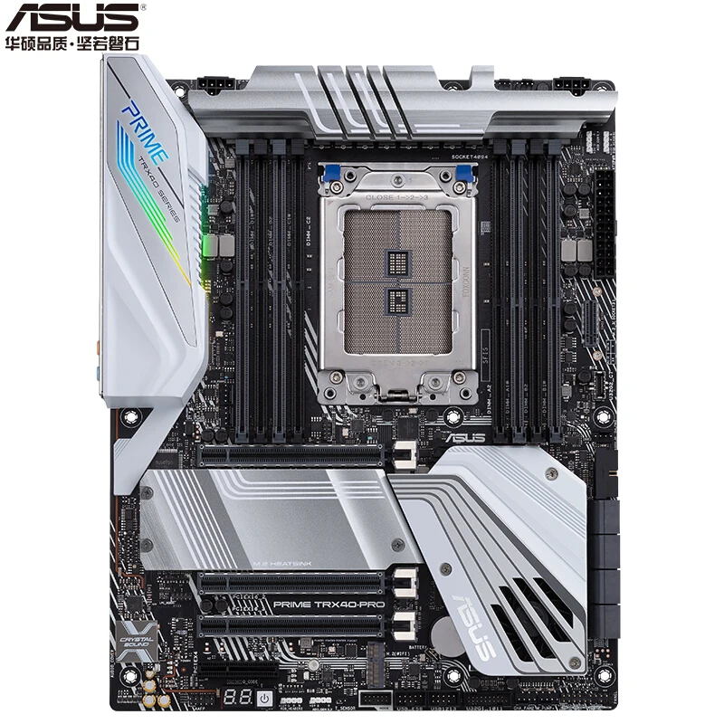 Материнская плата ASUS PRIME TRX40-PRO(AMD TRX40/socket sTRX4) с поддержкой AMD Ryzen Threadripper PCI-E 4,0 USB3.2 для настольных ПК