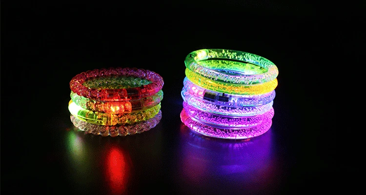 1 шт. неоновые вечерние Glowstick светится в темноте игрушка со светодиодом флуоресцентные палочки Браслеты Ожерелья вечерние товары светящиеся украшения для дома E