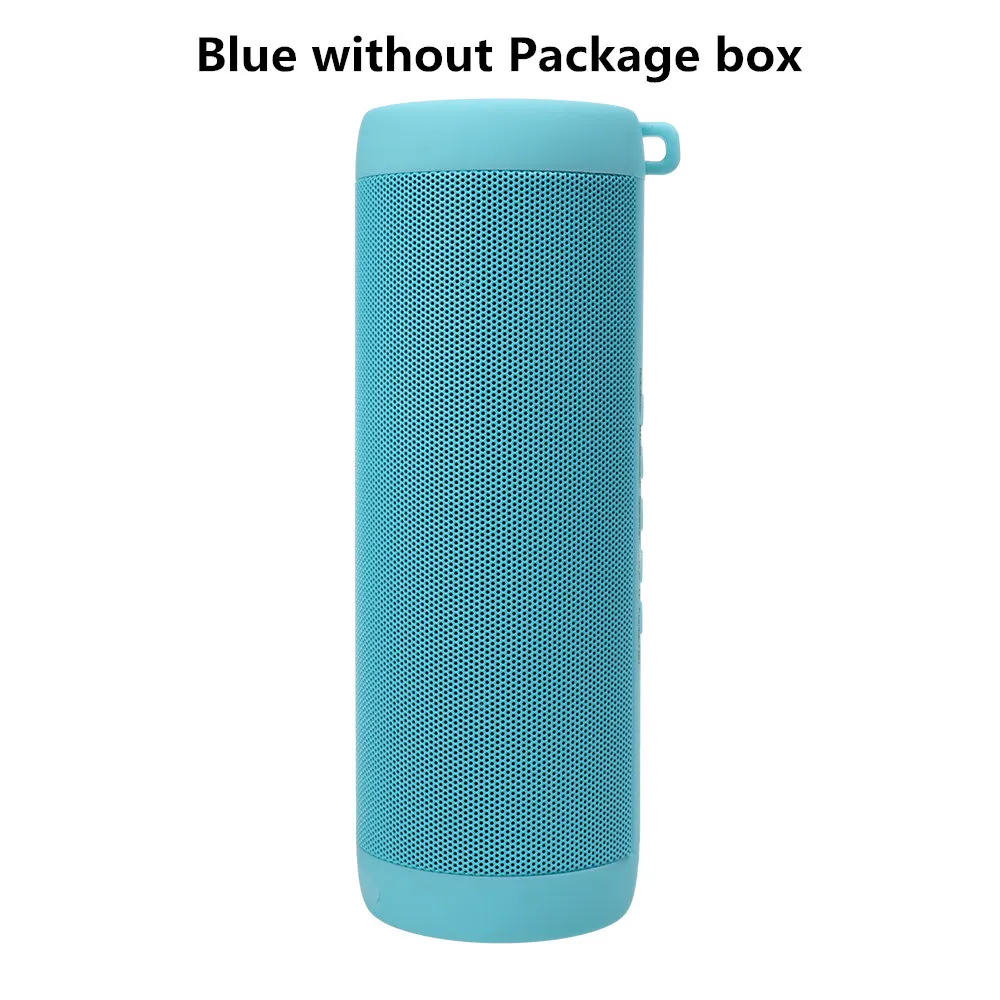 T2 Bluetooth Outdoor Speaker Waterproof Super Bass Bluetooth Speaker Mini Portable Wireless Column Stereo Hi-Fi Boxes - Цвет: Синий