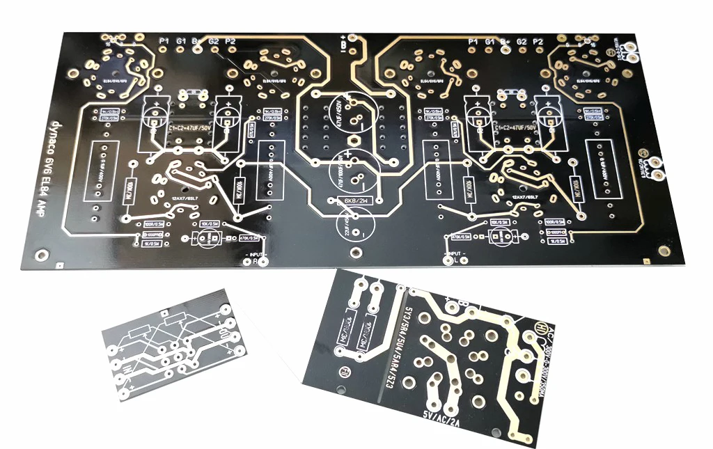 diy, placa pcb, 10w, para amplificador de tubo