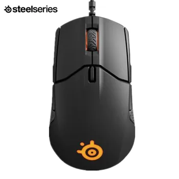 شراءجديد Origianl Steelseries المدرب 310 البصرية السلكية ماوس الألعاب DPI: 12000 RGB التنفس ضوء FPS الألعاب أجل البقاء ل لول CF