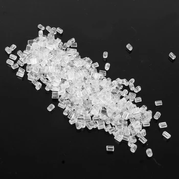 

Approx 1000Pcs Earring Backs Stoppers Ear Post Nuts SOFT CUBE 2x3mm