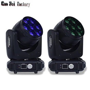 

LED wash moving head lights quad RGBW LED zoom wash colors focus control Perfect For Clubs Concert Productions DJ