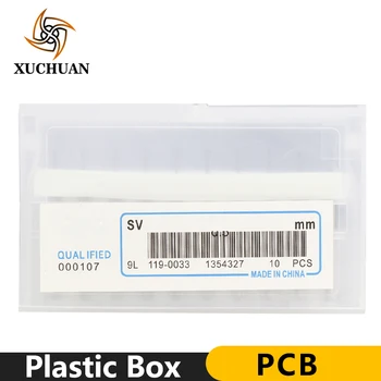 

50pcs PCB Drill Bit Container Plastic Box