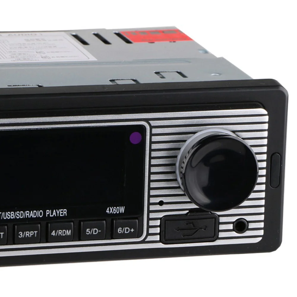 12 В Автомагнитола Bluetooth 1Din автомобильный стерео FM MP3 плеер USB SD AUX аудио Автоэлектроника Авторадио 1 DIN радио автомобиля