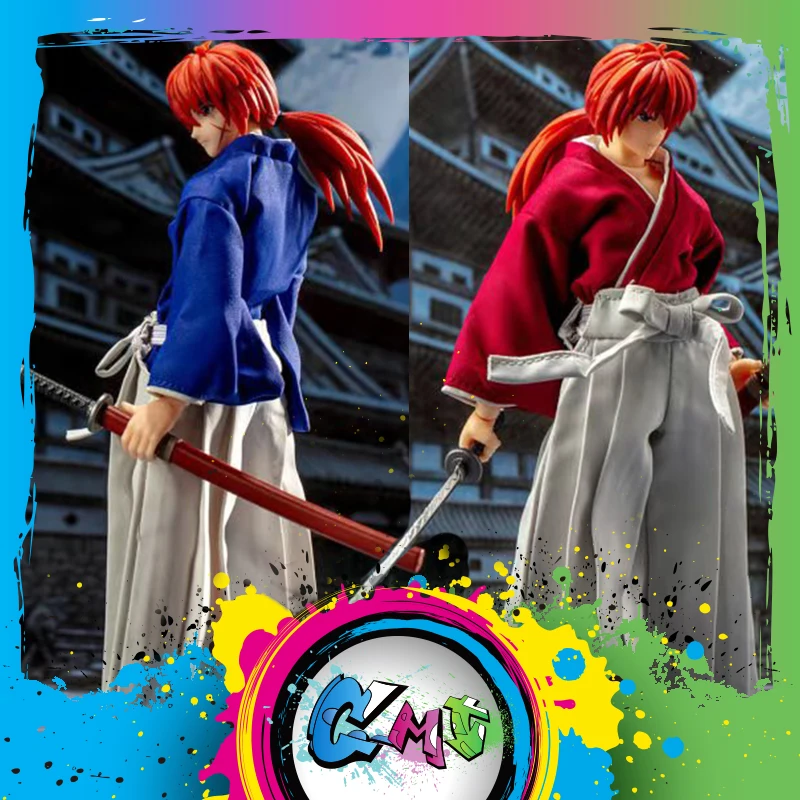 CMT в наличии модель дасин руруруни Кен shin HIMURA KENSHIN h.f экшн-фигурка аниме ПВХ