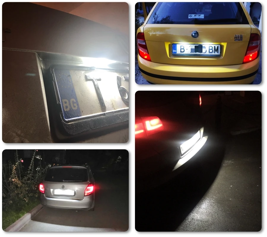 SMD Canbus ü  Led ȣ ȣ  ڵ  ± , Skoda Fabia I Typ 6Y2 6Y3 6Y5 1999-2008  2 