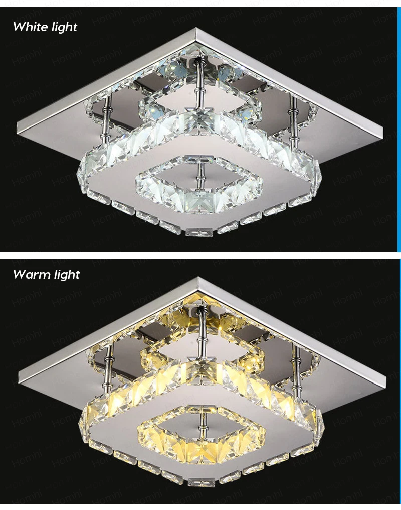 Luz de cristal sala luxo decorativa luzes