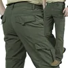 Men's Army Military Cargo Pants Summer Spring Casual Waterproof Breathable Quick Dry Thin Trousers Joggers Tactical Work Pants 1