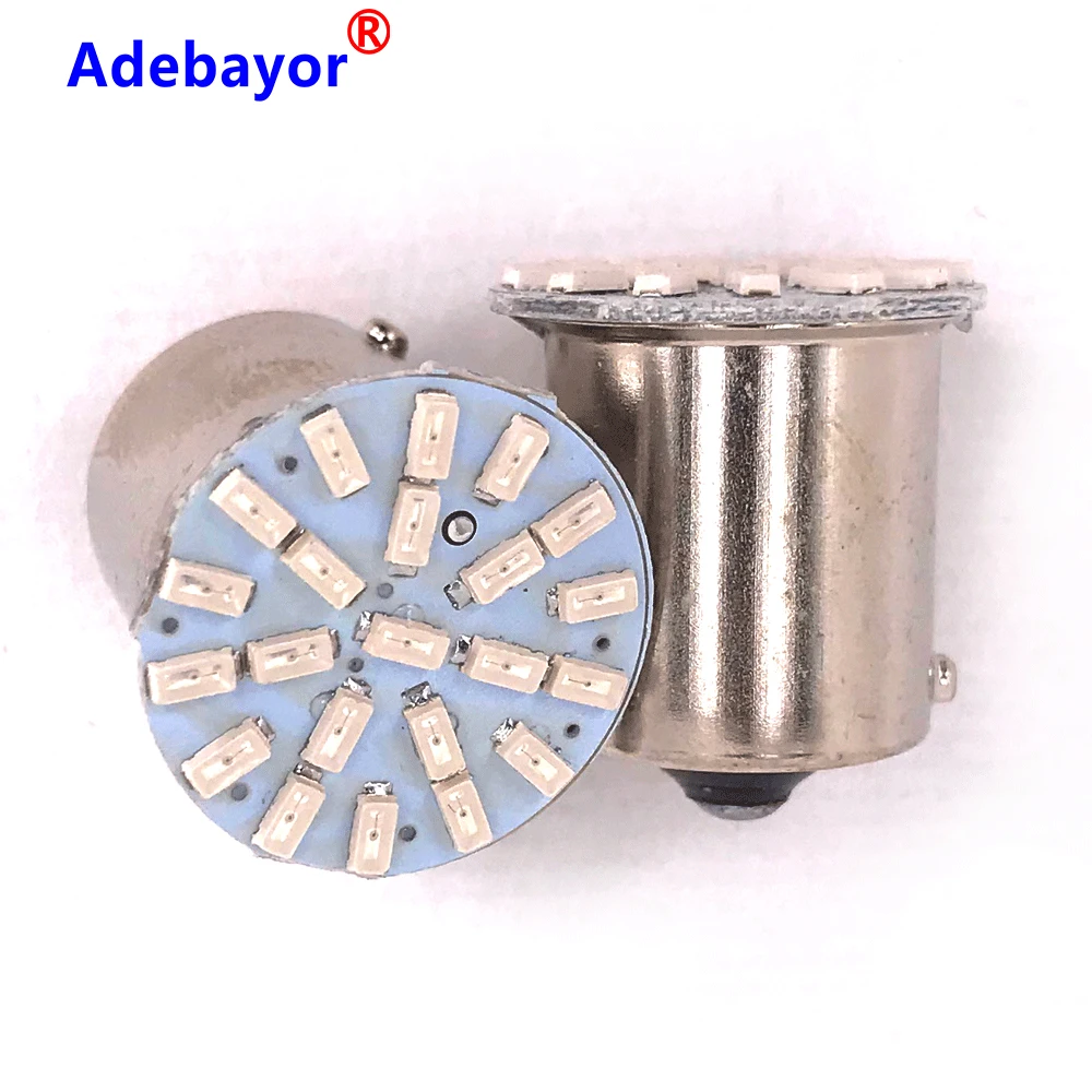 200x1156 BAY15S P21W 3014 22 SMD стробоскопическая вспышка Автомобильные светодиодные