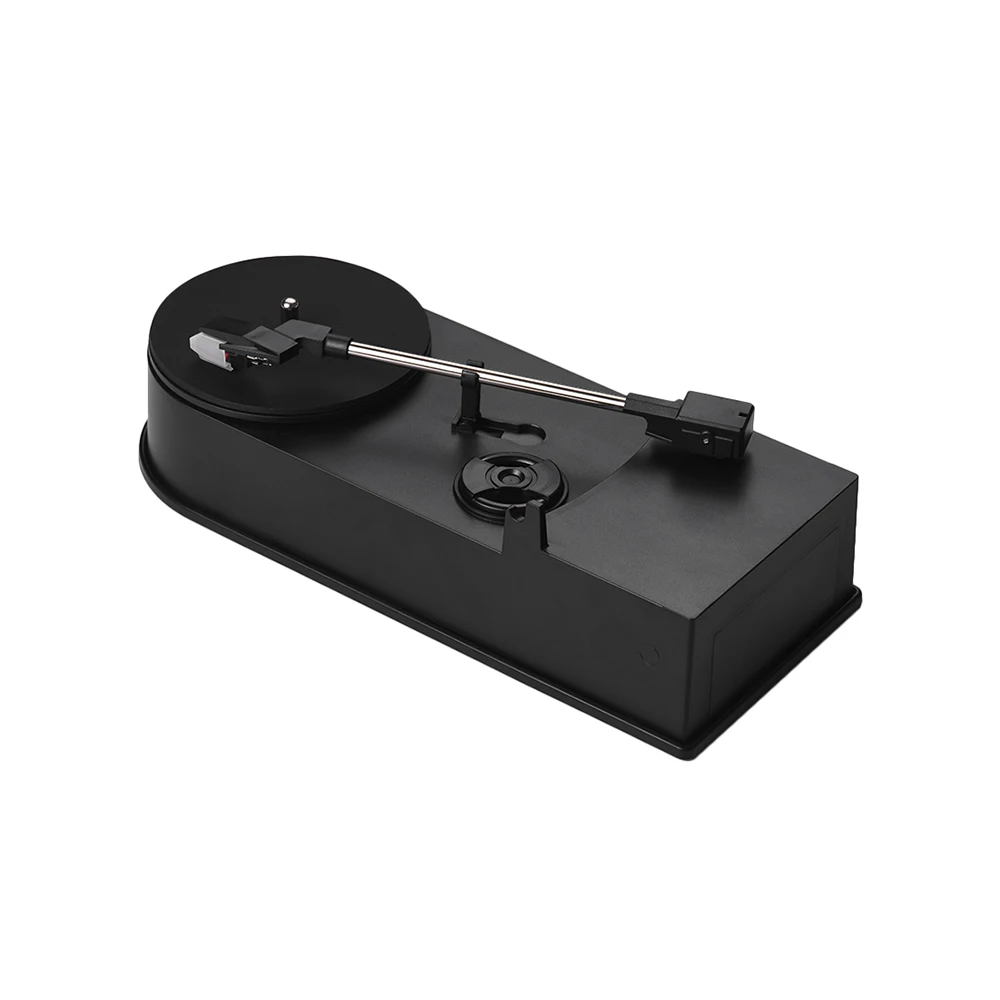 

Mini USB Stereo Turntable Vinyl Record Player 2-Speed(33/45 RPM) MP3/ WAV Converter Function with RCA Outputs