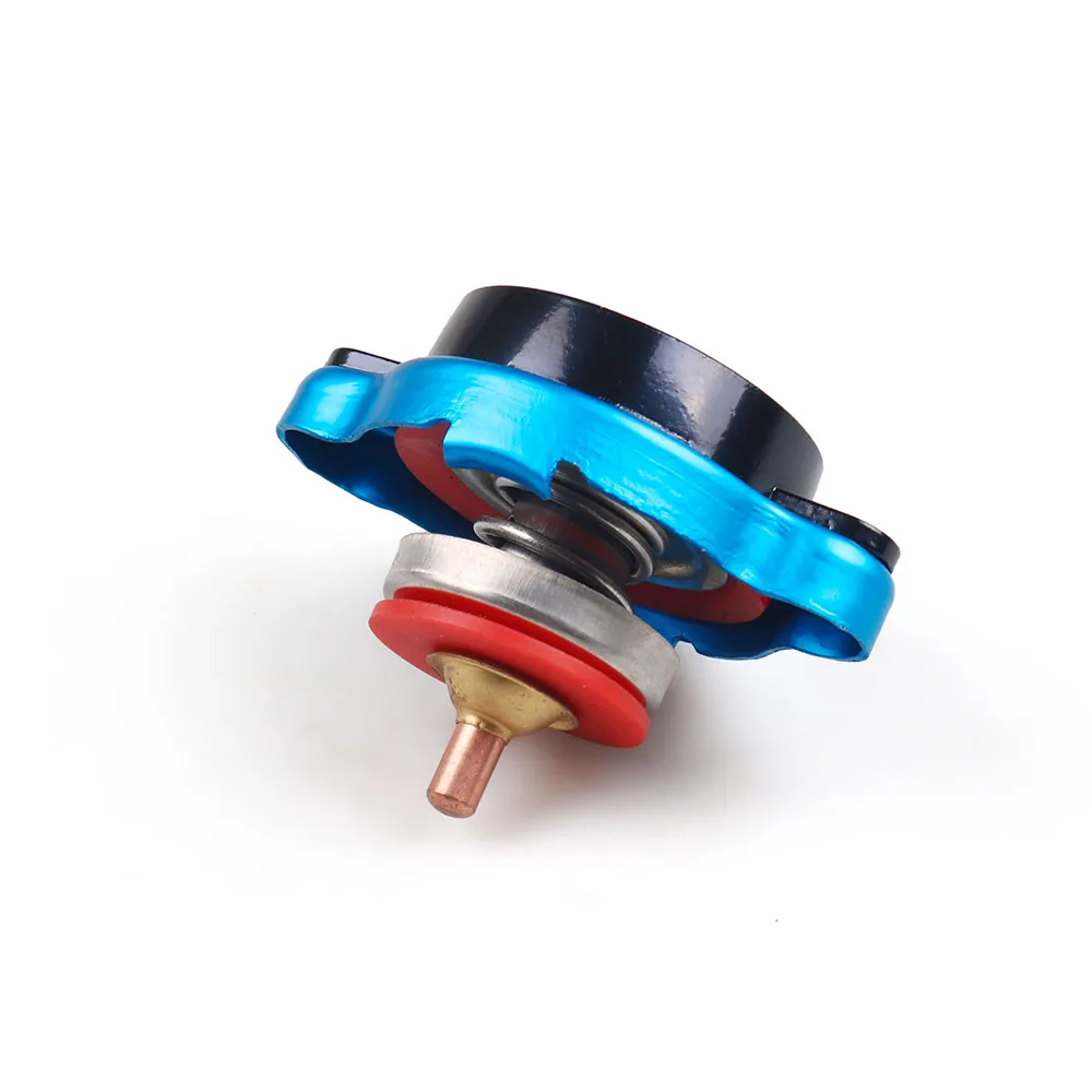 Racing Thermost Radiator Cap Cover With Water Temp gauge 0.9 BAR or 1.1 BAR or 1.3 Cover (Big head) Without radiator cap