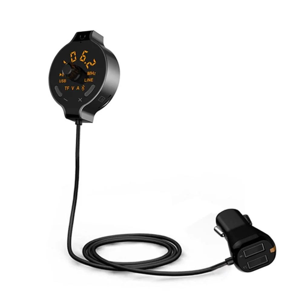 FM модулятор Автомобильный комплект MP3-плеер беспроводной Bluetooth Hands-free fm-передатчик AUX Выход TF/U диск воспроизведения USB Автомобильное зарядное устройство 5 В/3.1A