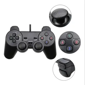 

New USB Wired Game Controller For PC Game Joysticks For Win 7 8 10 Gamepad Controller