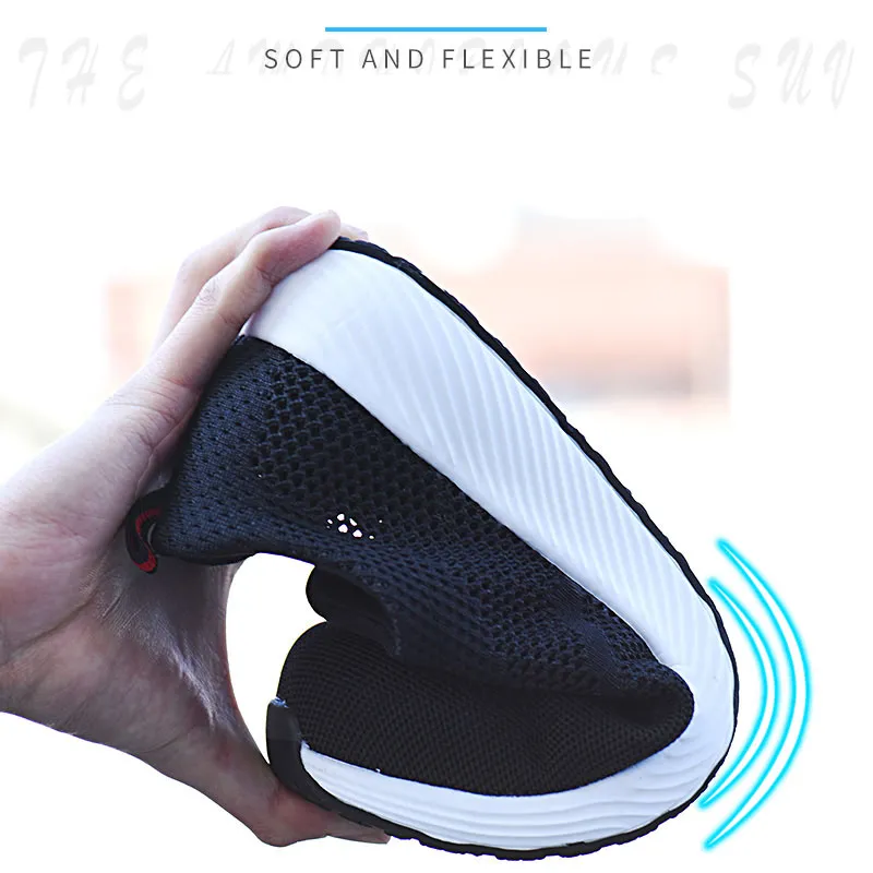 NMSafety Высококачественная стальная безопасная обувь Мужская Рабочая безопасная обувь унисекс дышащая сетчатая Рабочая обувь