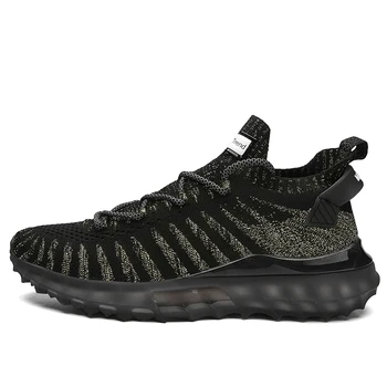 

2020 Hot Sale Four Seasons Running Shoes Men Lace-up Athletic Trainers Zapatillas Sports Shoes Men Outdoor Walking Sneakers