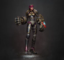 

1/24 75mm 1/18 100mm Resin Model Kits Girl In Battle Sculpture Figure Unpainted No Color RW-608