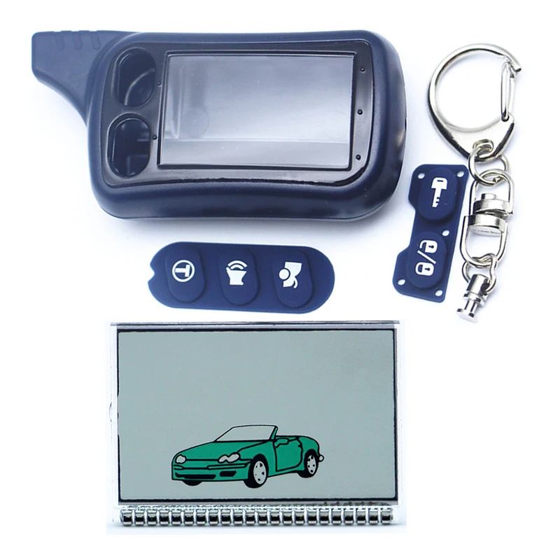 

Lcd Display +body case for Tomahawk Tz-9010 /Tomahawk TZ 9010 / TZ9010 Two way car alarm system LCD Remote controller Key Fob