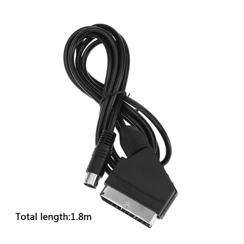 1,8 м длина RGB/RGBS SCART OFC кабель-адаптер для игровой консоли SEGA MD2
