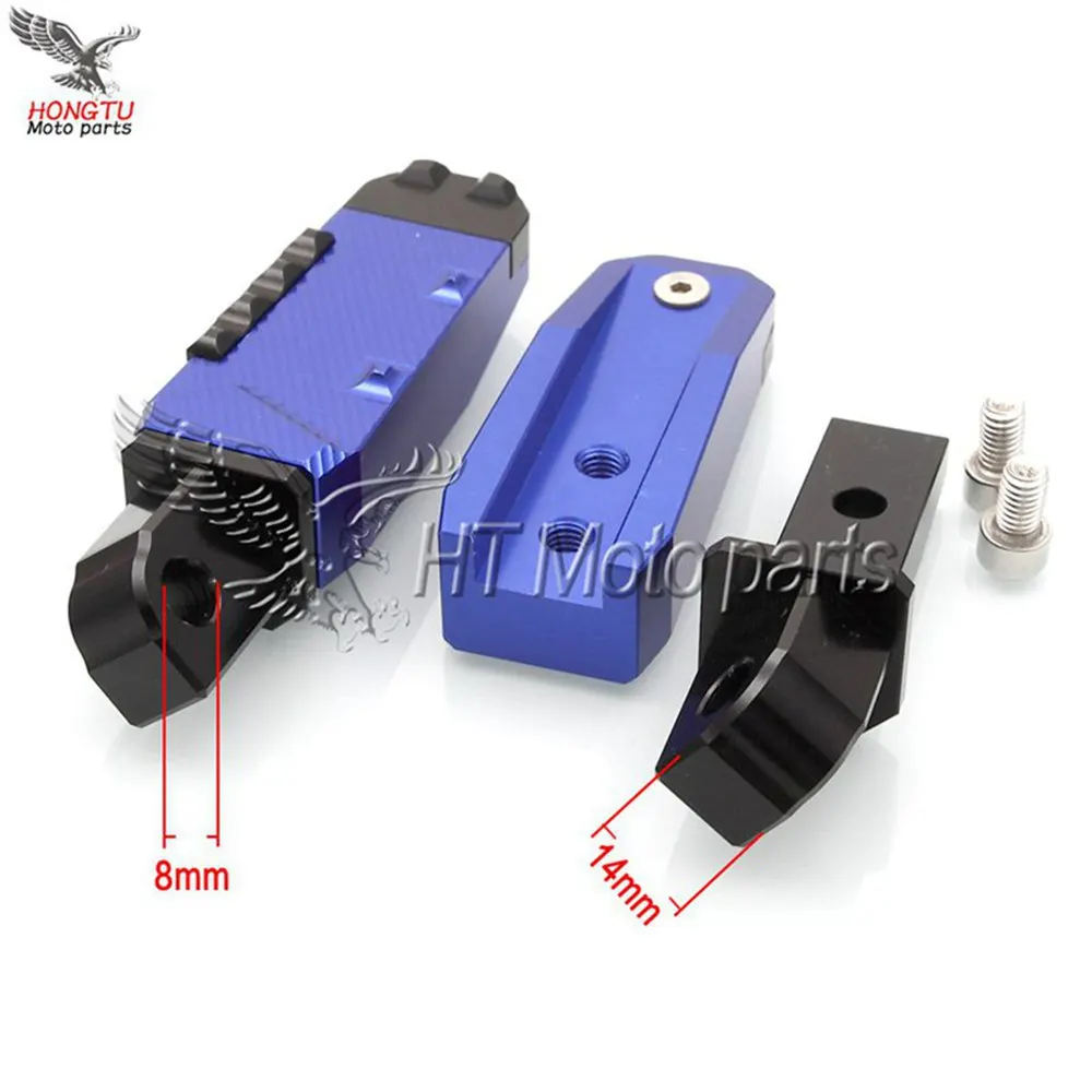 CNC 3D задняя подножка подножки педали для Suzuki GSXR600 750 1000 GSR600 GSF650 1250 Bandit GSR750 Hayabusa SFV650 GSX-S