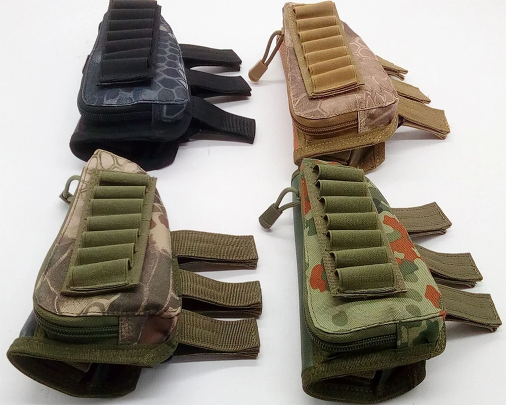 

Tactical Shell Ammo Bag Hunting Shooting Military Molle Portable Bullet Bag Inside And Outside Gun Shot Cartridges Bullet Pouch