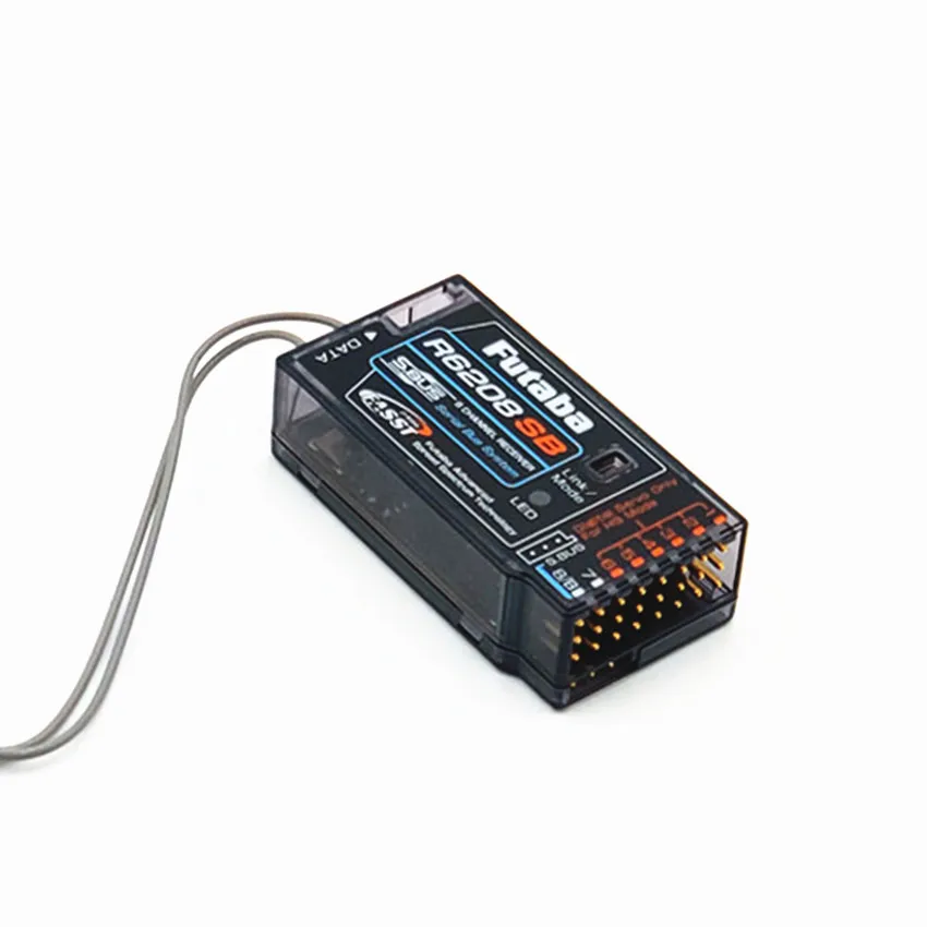 US $164.78 Futaba R6208SB 24GHz FASST 8Channels High Voltage Rx 8FG Super Receiver Remote Control Drone Frame Receiver For Rc Drone Parts