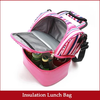 

Lunch Box insulation bag Cooler Handbag Baby Mommy strolle tote Insulated Mom milk fresh Bags Travel School Food Storage Dinner