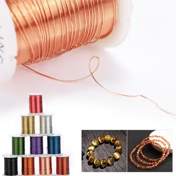 

Copper Wire Roll Jewellery Earring Jewelry Accessories Handicraft Hand-Made Colorful 10 Pcs Pratical Cheap Copper Wire DIY Girl