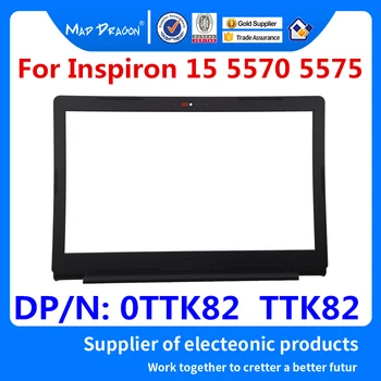 

new original Laptop LCD Front Trim Cover Bezel band Camera hole for Dell Inspiron 15-5000 5570 5575 0TTK82 TTK82 AP21C000600
