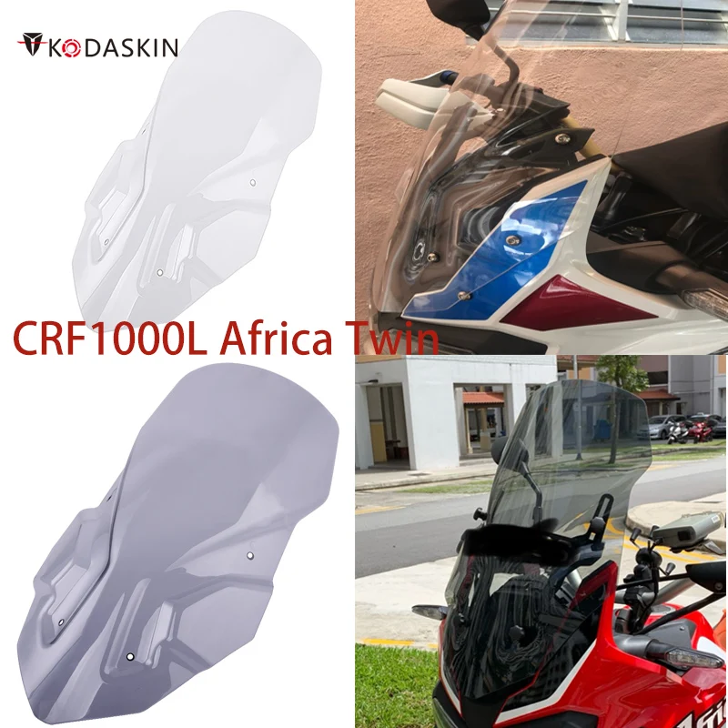 Motorcycle Wind Deflector Windscreen Windshield Fairing For Honda CRF1000L crf 1000l 1000 l Africa Twin 2016-2019 |