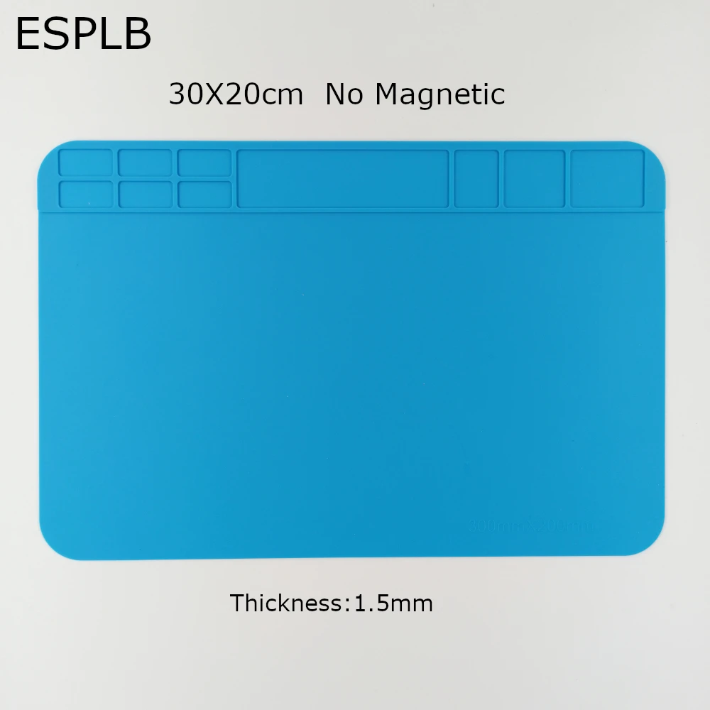 30X20cm Wärmedämmung Arbeits Matte Wärme-beständig Löten Station Reparatur Isolierung Pad Isolator Pad Wartung Plattform