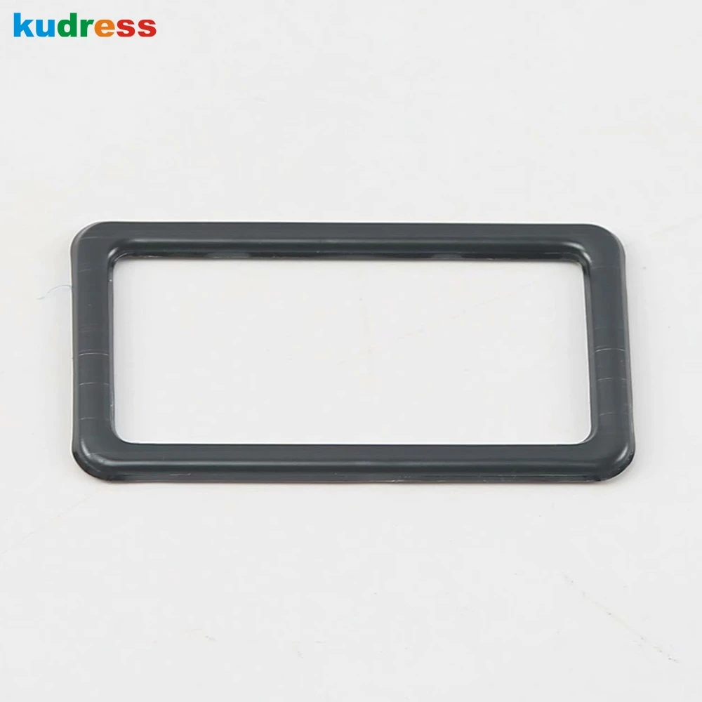 

For Volkswagen T-Roc 2017 2018 2019 Car Rear Trunk Spare Tire Cover Handle Decoration Frame Sticker Trim