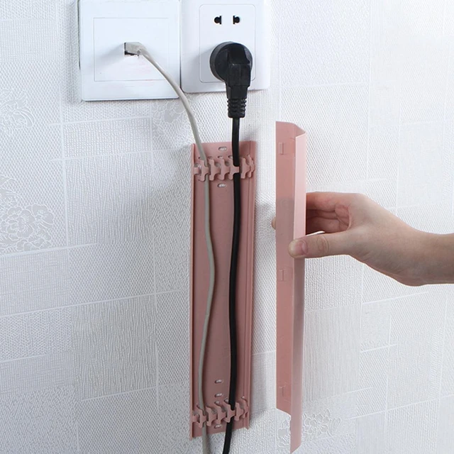 Self-adhesive Cable Cover Protector home office Wire Wall Mount Management Cord  Hide Raceway Organizer Holder - AliExpress