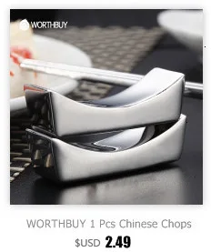 WORTHBUY 5 шт./компл. китайские палочки для еды комплект многоразовые 304 Нержавеющая сталь палочки дозирующая детская ложка для Non-Slip Кухня Еда палочки для суши Хаши