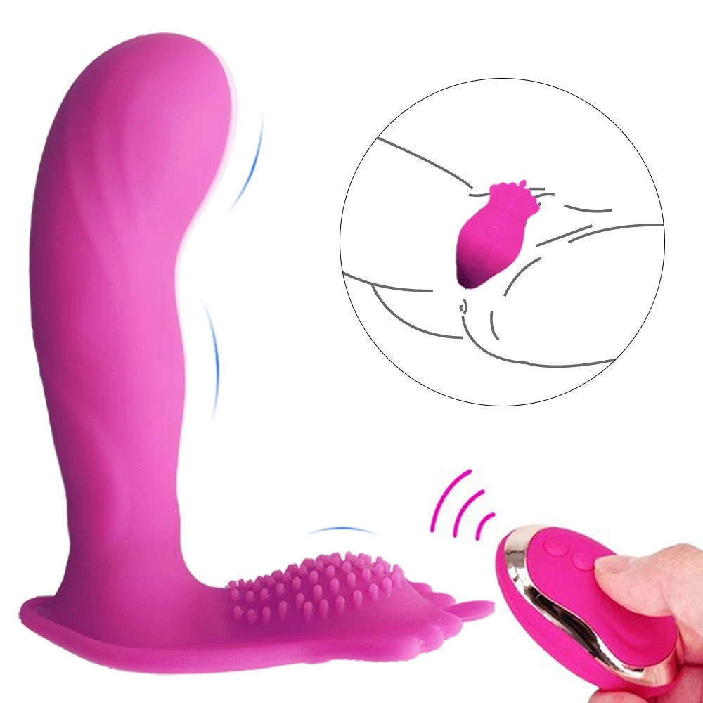 Вибратор комплекты одежды с принтом бабочка g Spot вибратор Стимулятор клитора