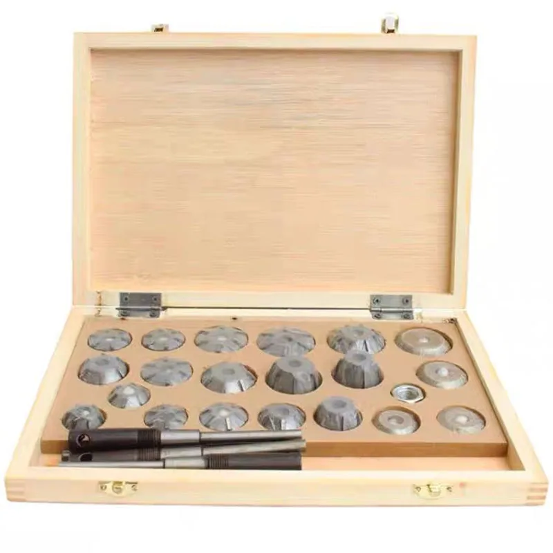 Universal Cemented Carbide Valve Seat Reamer Manual Agricultural Vehicle Valve Grinding Tool Set Car Seat Repair Tools