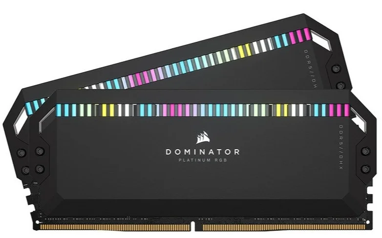 Corsair - RAM DDR5 Dominator Platinum RGB 32GB 2x16GB 5200 D 5600 Mhz Desktop XMP 3 0 |
