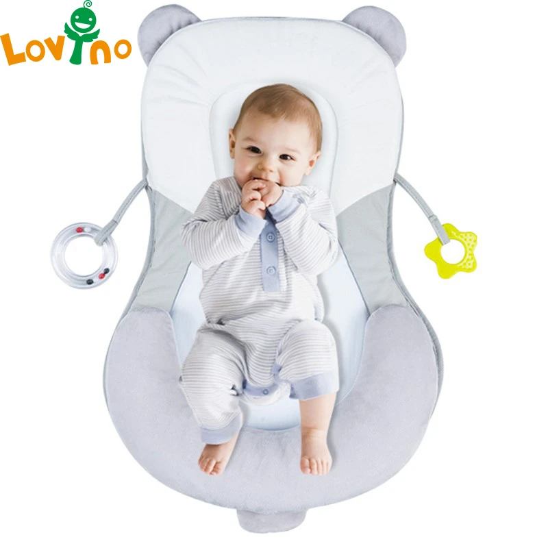 Baby Stereotypes Pillow Newborn Infant Flat Head Mattress Sleep Positioning Pad