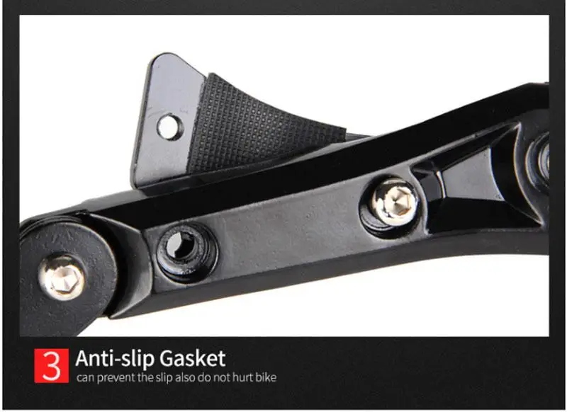 Велосипед Kickstand Профессиональный 24-2" Горный алюминиевый сплав/отрегулировать длину/Quick Release велосипед Kick Stand поддержка ноги стойки